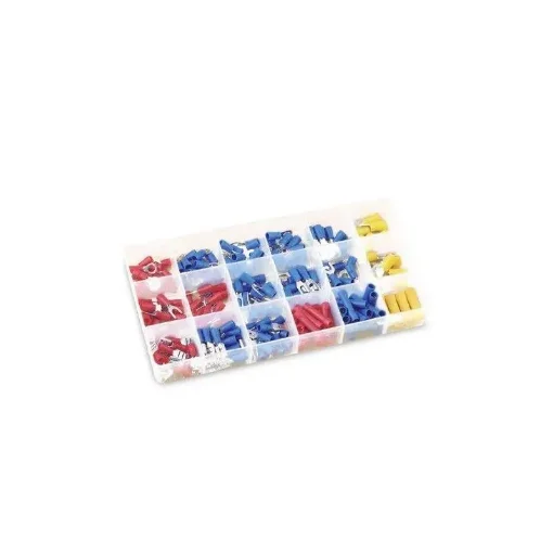 Famatel Pre-Insulated Terminal Box, 100 Assorted Units - 0303330 product image