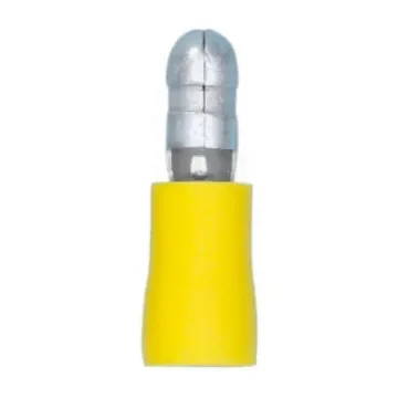Yellow Insulated Male Cylindrical Terminal - 0558961 product image