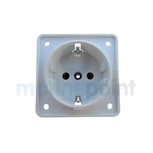 White Mobile Power Socket for Boats - 090156 product image