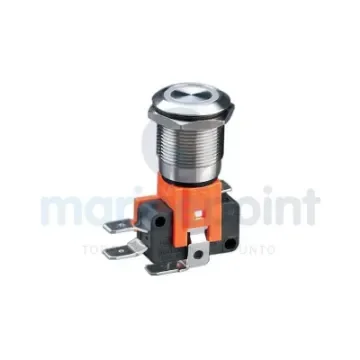 PV4 Switch Stainless Steel IP67 Blue Ring 24v 20A - 091276 product image