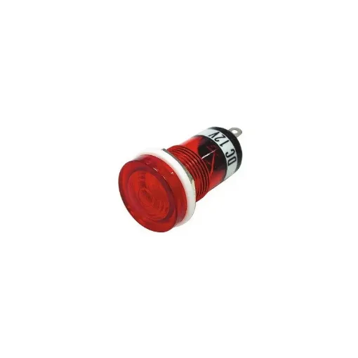 12V Red Indicator Pilot Light - 117973 product image