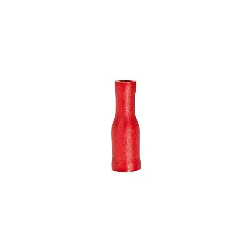 Red Female Pre-Insulated Cylindrical Terminal 1.5mm² - 19569 product image