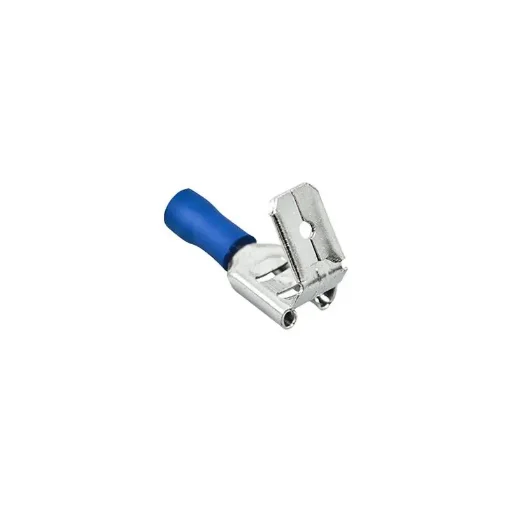 Double Pre-Insulated Blue Faston Terminal - 19573 product image