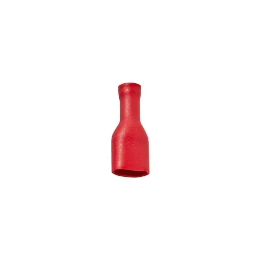 Red Female Faston Terminal, 1.5mm2 with Sleeve - 19575 product image