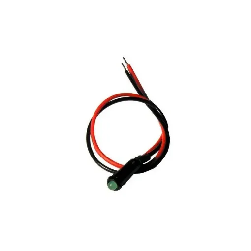 Green Led Indicator 4.4 Mm 12/24V Dc - 23400062 product image