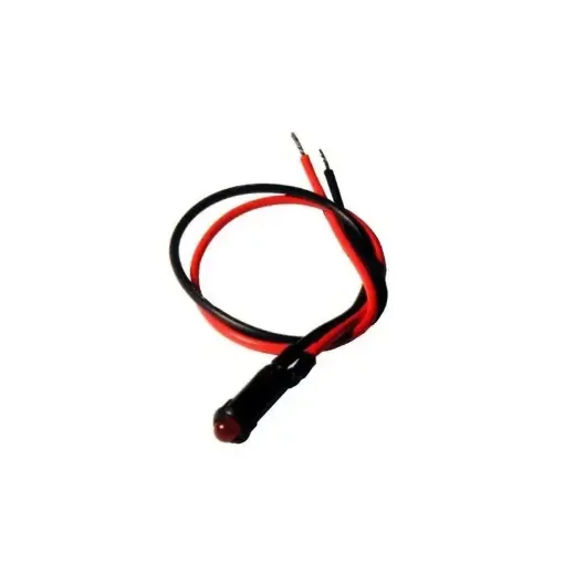 12mm 12V Red Led Pilot Light - 23400067 product image