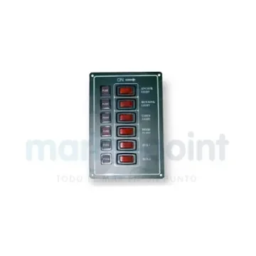 Aaa 6-Switch Panel with Thermal Circuit Breakers - 40250067 product image