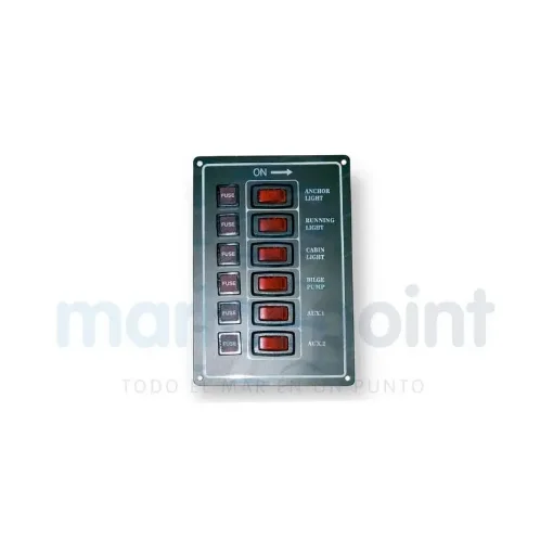 Aaa 6-Switch Panel with Thermal Circuit Breakers - 40250067 product image