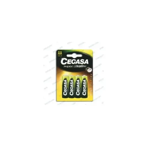 Cegasa AA LR06 1.5V Alkaline Batteries Pack of 4 - 52000501 product image