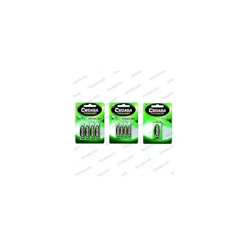 Cegasa - AA Rechargeable Batteries 1.5V (Set of 4) - 52000508 product image