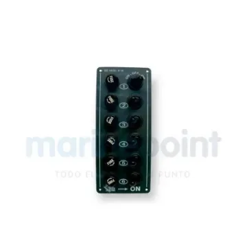 Panel 6 Switches + 6 Fuses - 64000179 product image