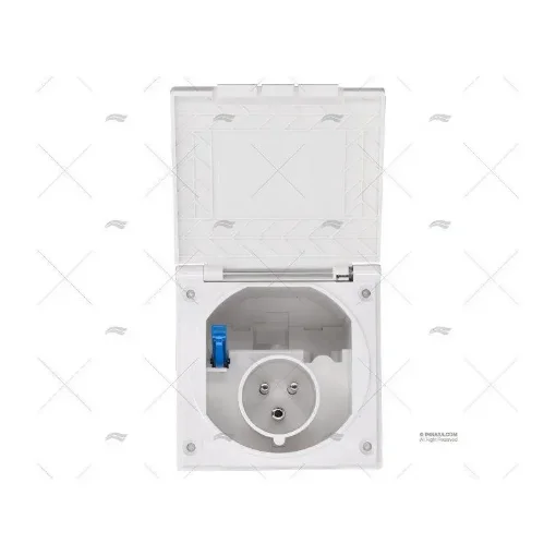 Recessed Schuko Socket, 100X100mm - 64000211 product image