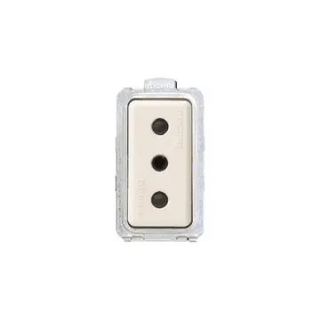 Bticino Double Socket Base with Earth 16A - 65105162 product image