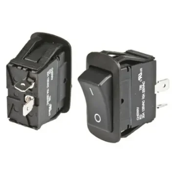 SPST Switch Black Rocker 10A On-Off - 7063982 product image