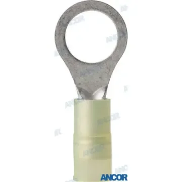 Ancor Yellow Nylon Terminals, 9.5mm Hole - AM230226 product image