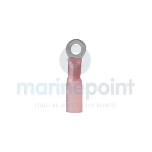 Ancor - Red Terminals with Heat Shrink, 4mm Diameter Eyelet - AM310203 product image