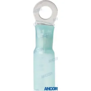 Ancor - Heat Shrink Terminals, Blue Eyelet 4mm - AM311203 product image