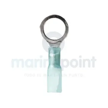 Ancor Blue Heat-Shrink Ring Terminals 9.5mm - AM311603 product image