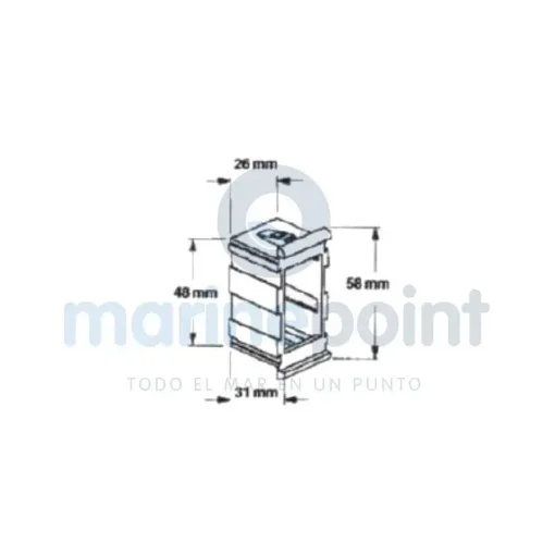 Ancor Intermediate Module for Control Panel - AM554001 product image