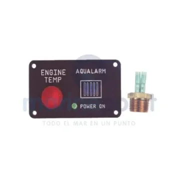 Black Temperature Control Panel - AQ20214 product image