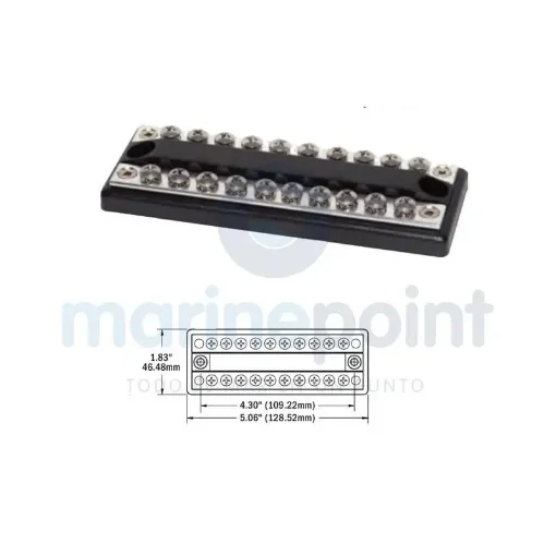 Blue Sea Dual Busbar 100A 10 Circuits - BS2702 product image