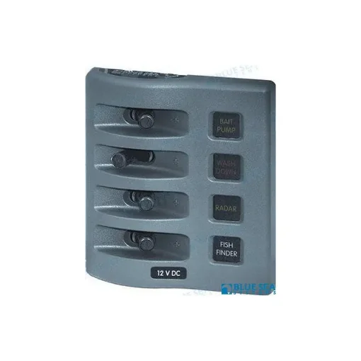 Blue Sea Outdoor Electric Panel 4 Switches - BS4304 product image