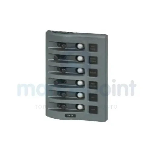 6p Grey Weatherproof Panel Circuit Breaker - BS4376 product image