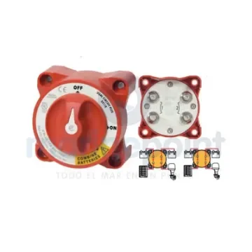 Blue Sea - Double Battery Disconnect Switch + Emergency - BS5511E product image