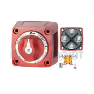 Blue Sea Mini Dual Battery Switch 2 Poles - BS6010 product image