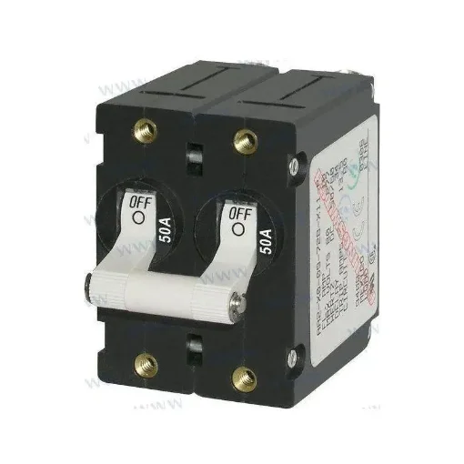 Blue Sea 50A 2 Pole Automatic Magnetic Switch - BS7242 product image