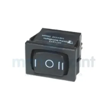 2P On-On Rocker Switch for Electrical Panels - BS7491 product image