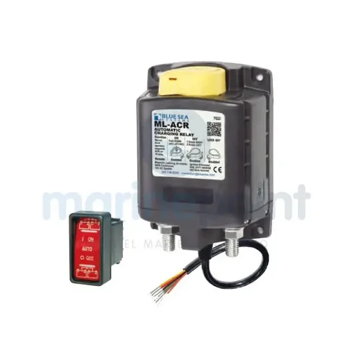 Blue Sea 12V Automatic Charge Relay with Manual Control - BS7622 product image