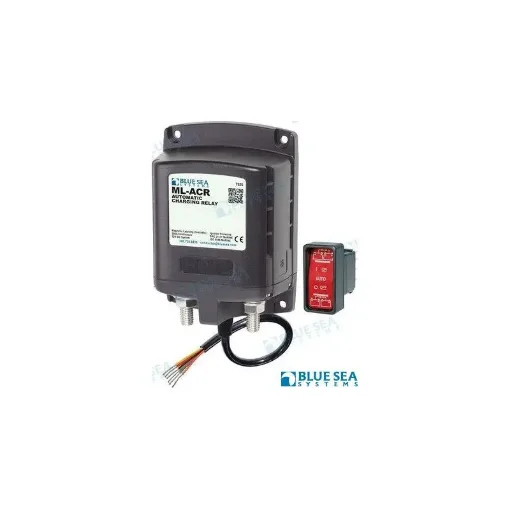 Blue Sea 12V Automatic Charge Relay with Remote Control - BS7620 product image