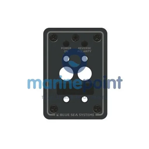 Blue Sea Anodised Aluminium Front Panel for 2 Switches - BS8173 product image
