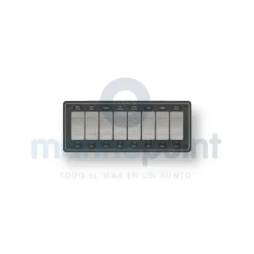 Blue Sea 12V Illuminated Switch Panel 8-Position - BS8261 product image