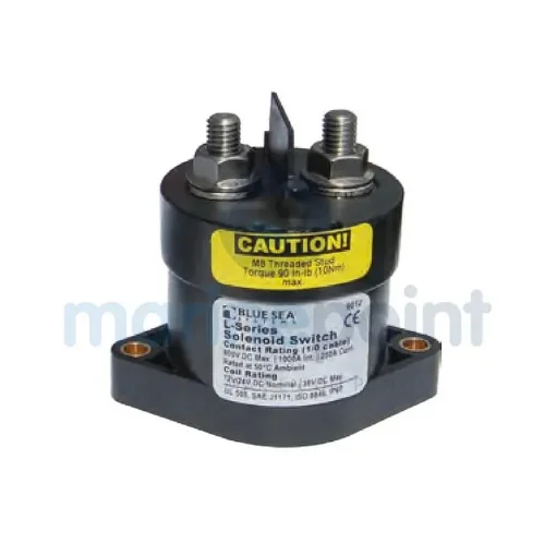 Blue Sea 250A Electronic Solenoid for Remote Battery Disconnect - BS9012 product image