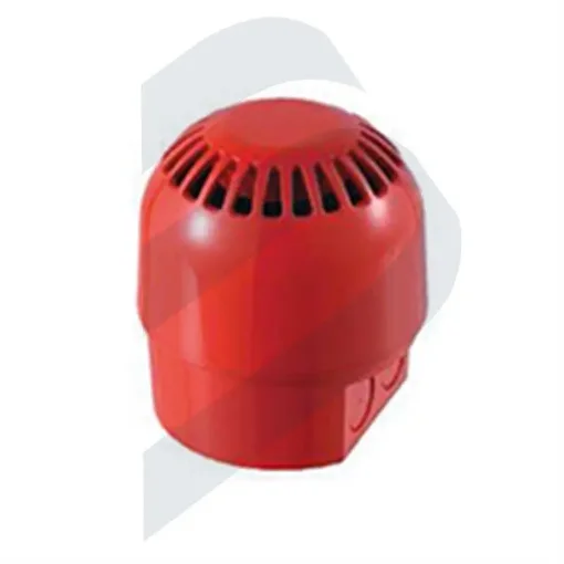24V Red Siren with Base - F92400 product image
