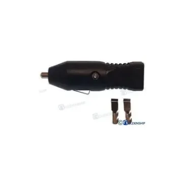 Cigarette Lighter Socket with Black PVC Rubber Cover - GS11002 product image