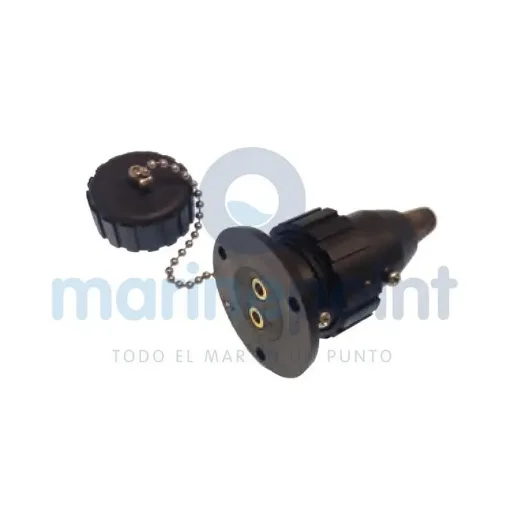 2-Pole Nylon Waterproof Plug - GS11030 product image