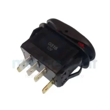 Illuminated On-Off Switch with 3 Terminals - GS11144 product image