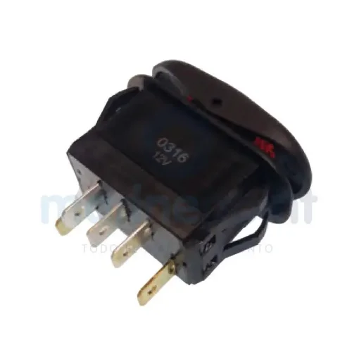 Illuminated On-Off Switch with 3 Terminals - GS11144 product image