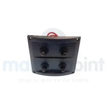Gray Panel with 4 Lever Switches - GS11180 product image