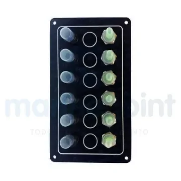 6 Switch Panel with Thermal Protectors - GS11171 product image