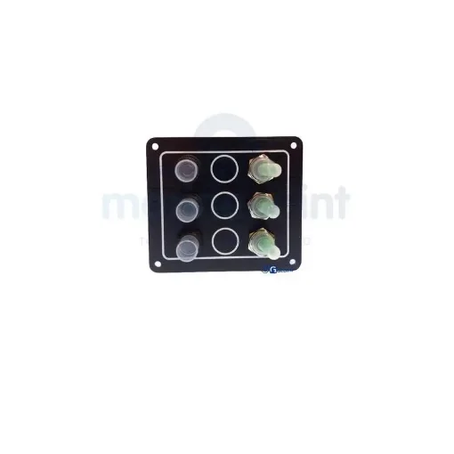 IP65 3 Switch Panel with Thermal Protection - GS11170 product image