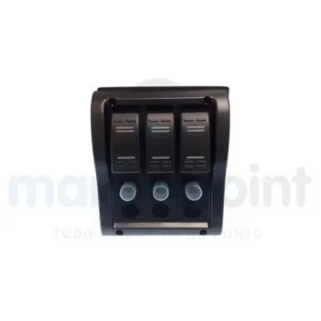 3 Switch Panel with 3 Fuses - GS11176 product image