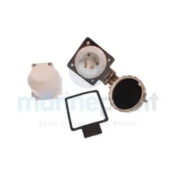 Stainless Steel Socket Base 3 Contacts - GS11355 product image