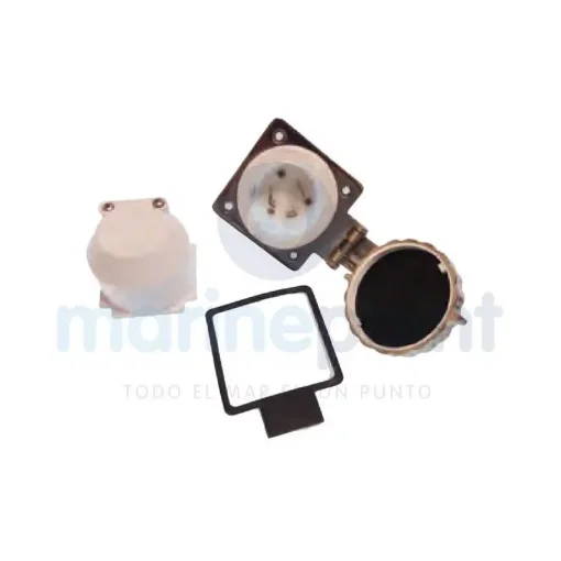 Stainless Steel Socket Base 3 Contacts - GS11355 product image