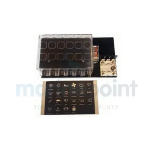 12-Fuse Panel with Negative Busbar - GS11412 product image