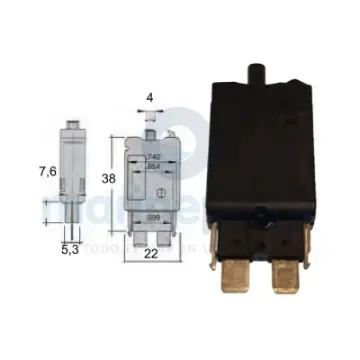 ETA - 10A Single-Pole Thermal Fuse Switch - GS11477 product image