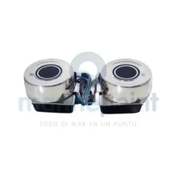 Mini Double 12V Horn, Stainless Steel Casing - GS12002 product image